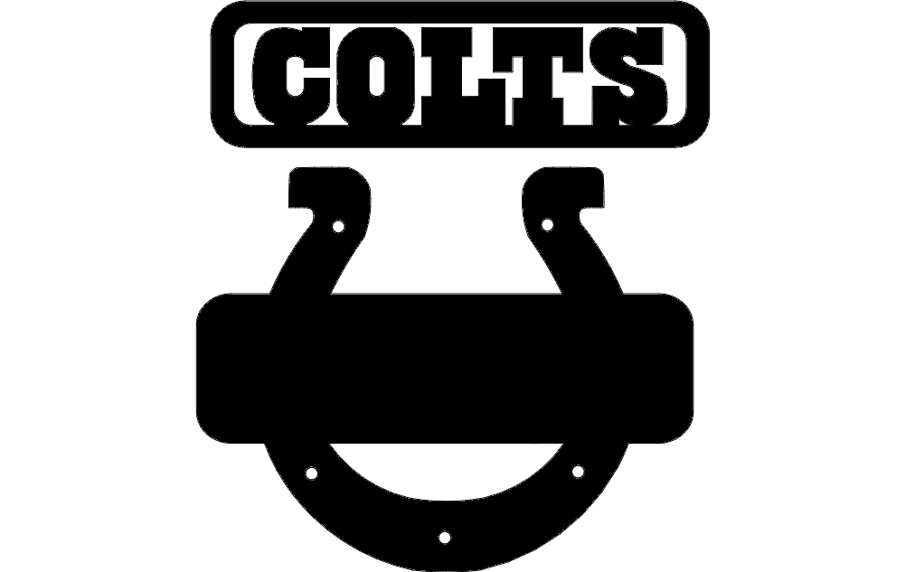 طرح کلت مناسب برای استفاده در دستگاه های cnc چوب و cnc لیزر - colts dxf file