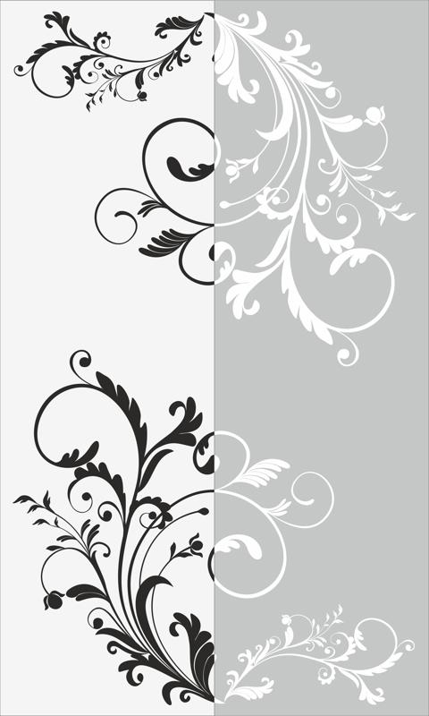 طرح گل تزئینی سندبلاست مناسب برای استفاده در دستگاه های cnc چوب و cnc لیزر - decorative floral pattern sandblast pattern cdr file