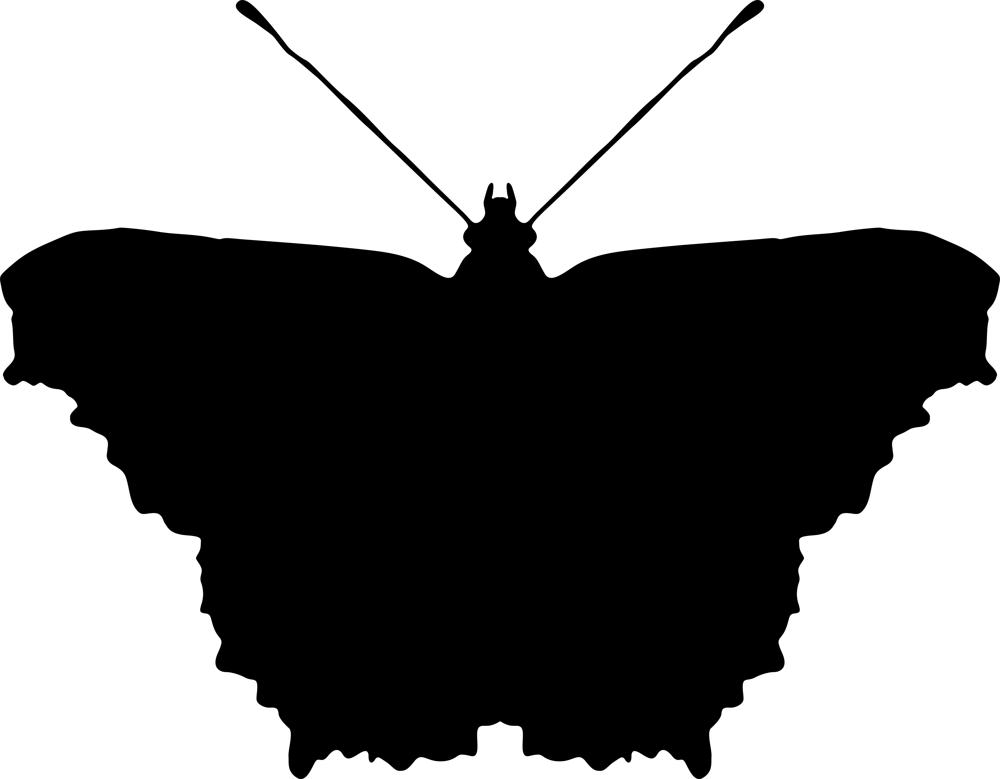 طرح پروانه طرح کلیپارت سیلوئت مناسب برای استفاده در دستگاه های cnc چوب و cnc لیزر - silhouette clipart butterfly cdr file