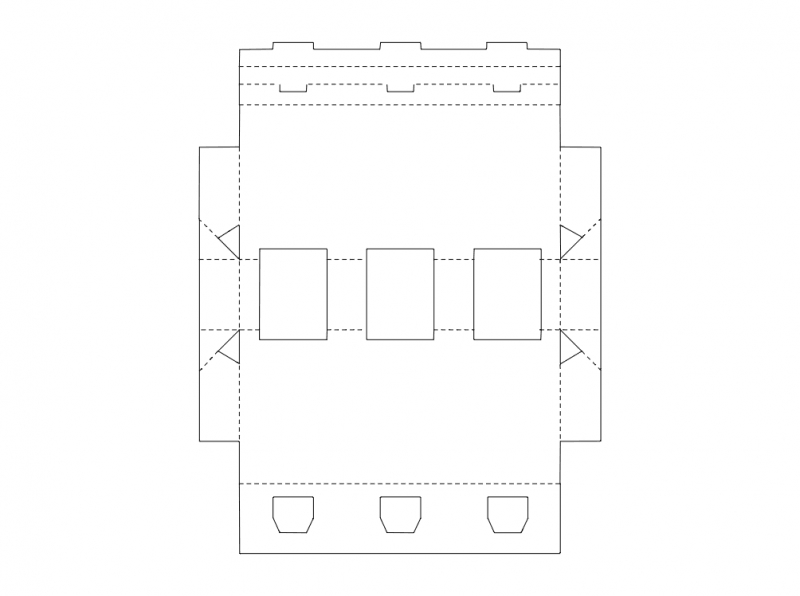 طرح بسته بندی مناسب برای استفاده در دستگاه های cnc چوب و cnc لیزر - packaging design dxf file
