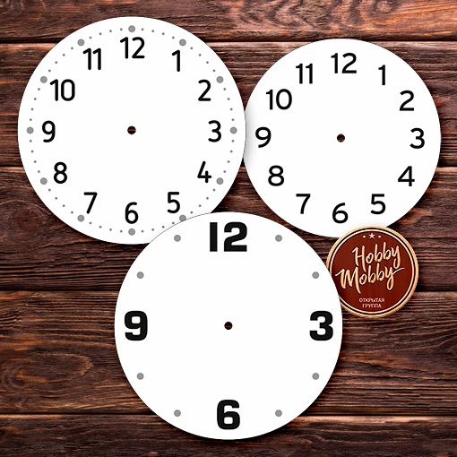طرح ساعت دیواری طرح صفحه مناسب برای استفاده در دستگاه های cnc چوب و cnc لیزر - laser cut dials wall clock faces dxf file