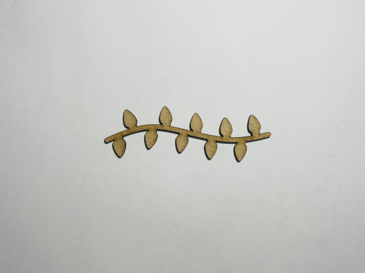 طرح چراغ کریسمس طرح چوب برش خورده ناتمام مناسب برای استفاده در دستگاه های cnc چوب و cnc لیزر - laser cut christmas lights wooden cutout unfinished craft cdr file