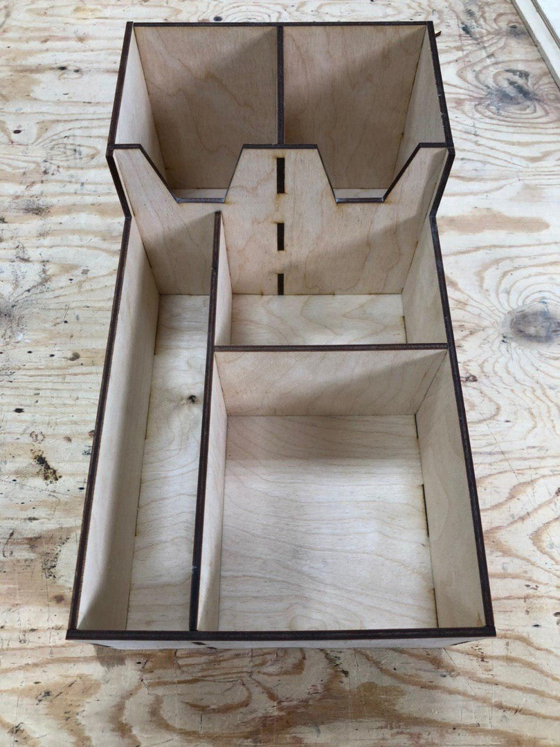 طرح جعبه کادویی قهوه و چای مناسب برای استفاده در دستگاه های cnc چوب و cnc لیزر - laser cut coffee tea paper cup holder storage box cdr file