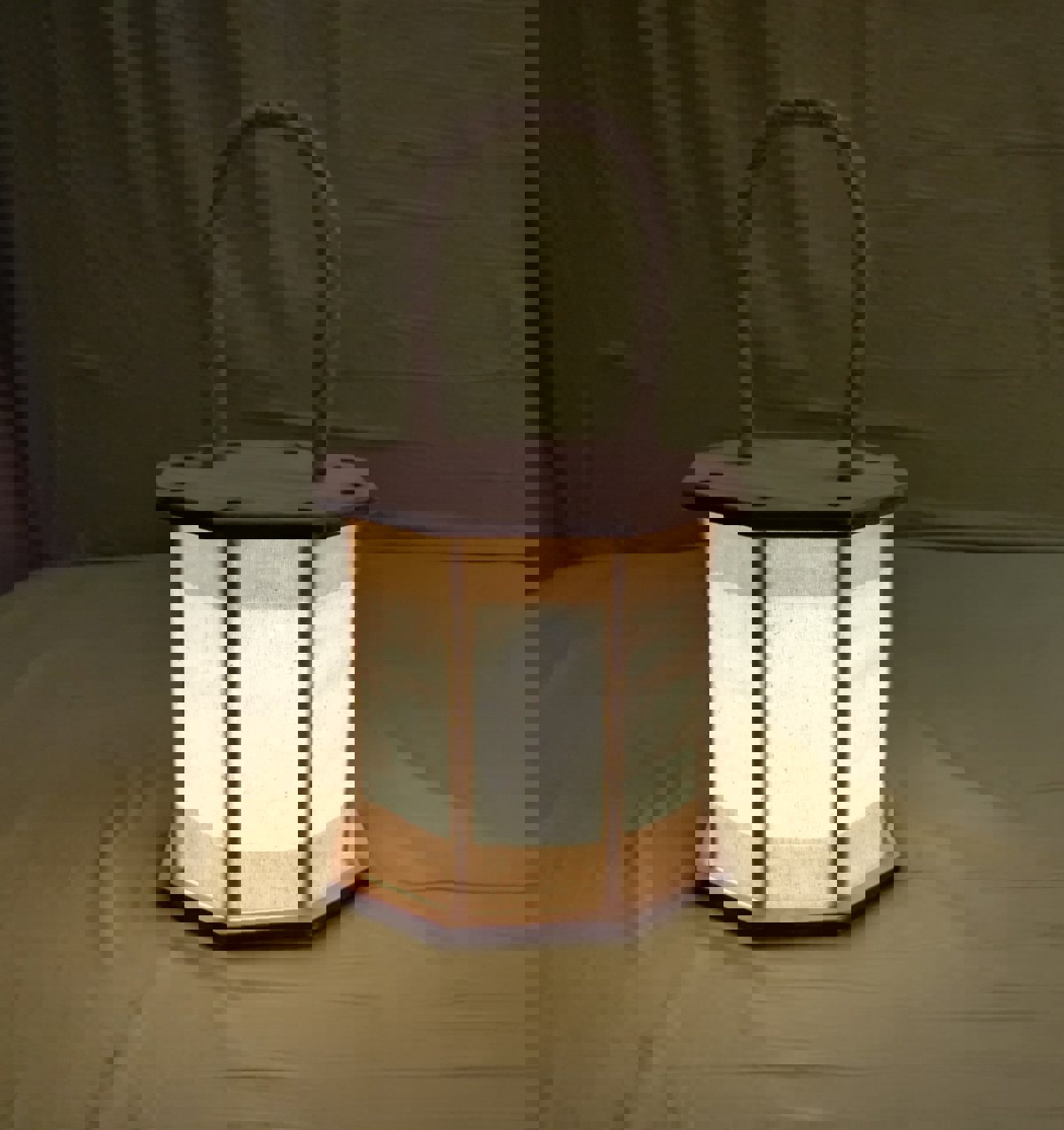 طرح فانوس تخته سه لایی مناسب برای استفاده در دستگاه های cnc چوب و cnc لیزر - laser cut plywood lantern dxf file