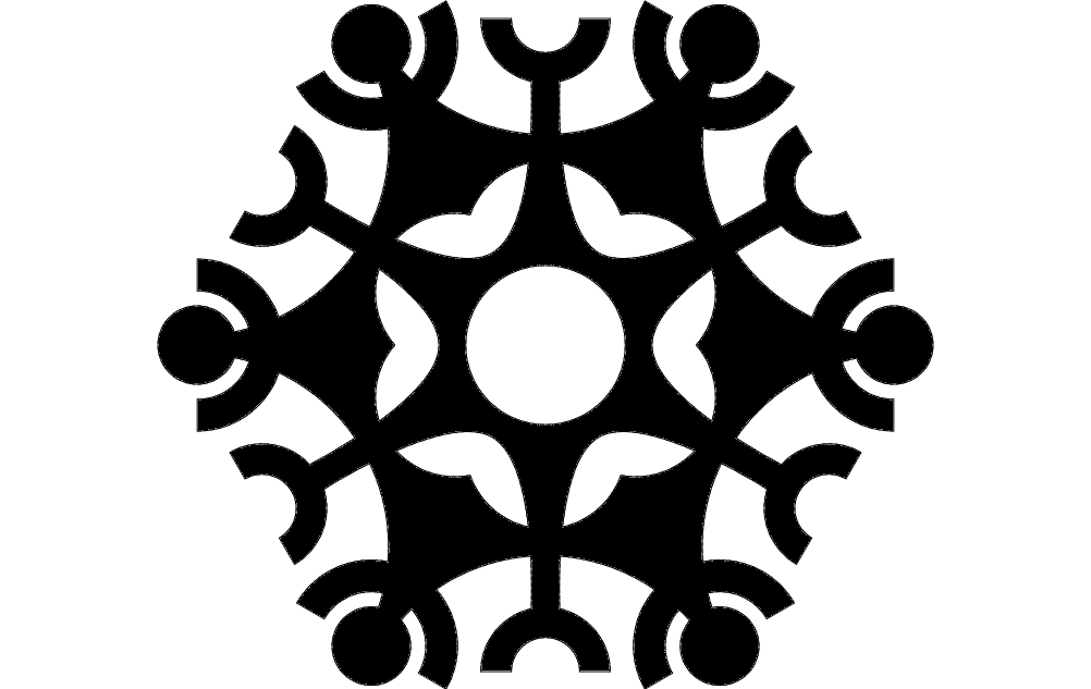 طرح و الگو مناسب برای استفاده در دستگاه های cnc چوب و cnc لیزر - design pattern dxf file