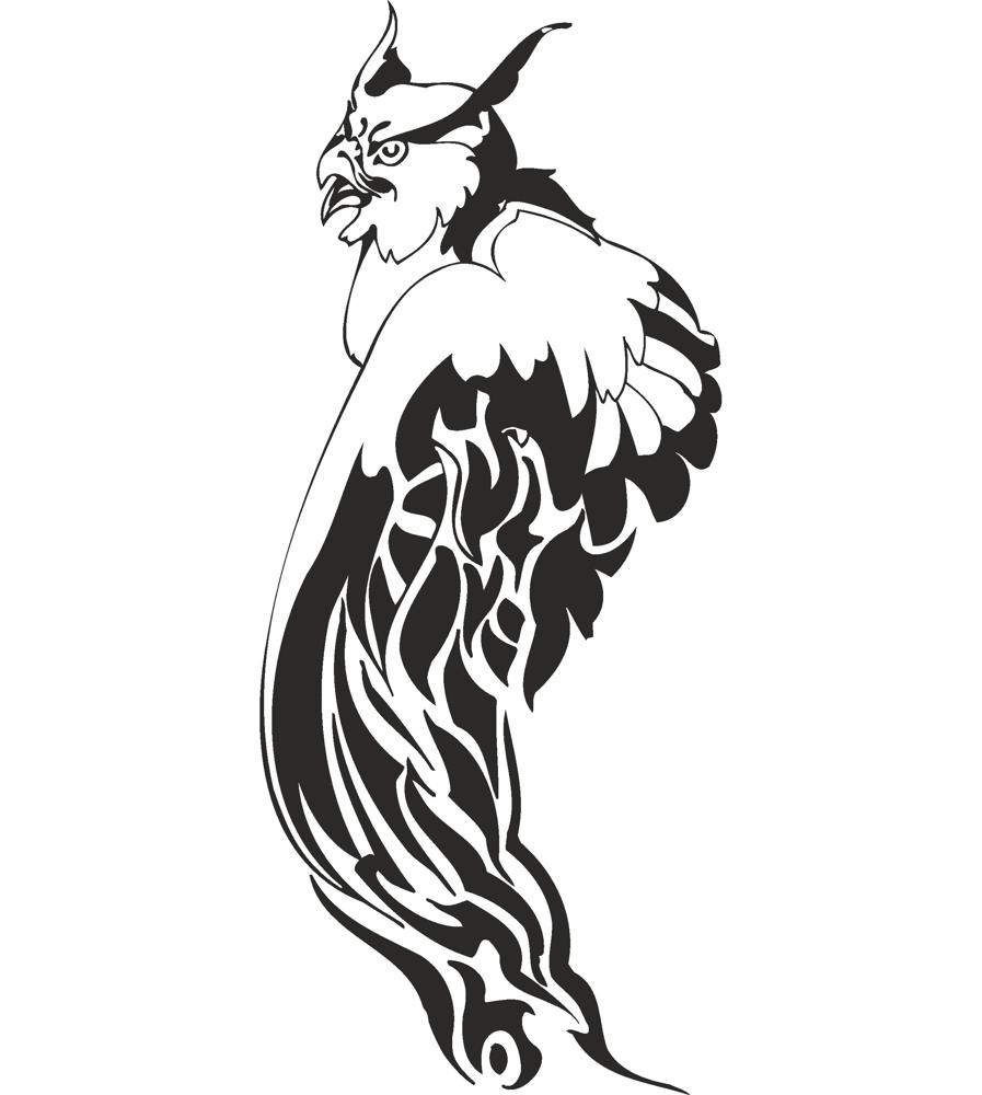 طرح وکتور طرح عقاب مناسب برای استفاده در دستگاه های cnc چوب و cnc لیزر - eagle vector art cdr file