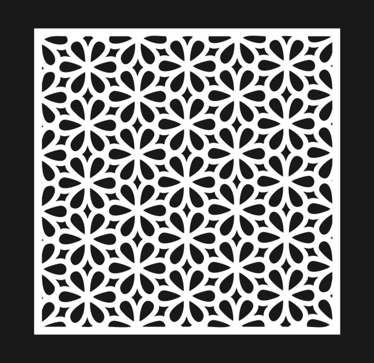 طرح پنل تزئینی cnc مناسب برای استفاده در دستگاه های cnc چوب و cnc لیزر - decorative panel pattern for cnc laser cutting cdr file