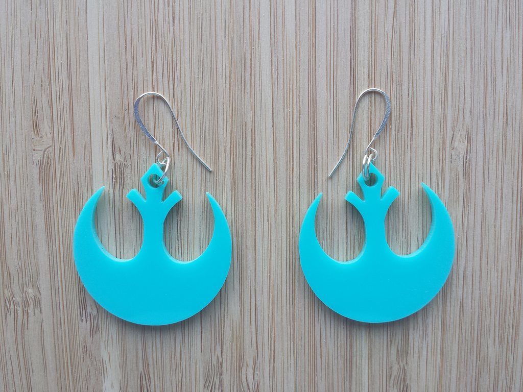 طرح گوشواره اکریلیک مناسب برای استفاده در دستگاه های cnc چوب و cnc لیزر - laser cut acrylic earrings design template dxf file