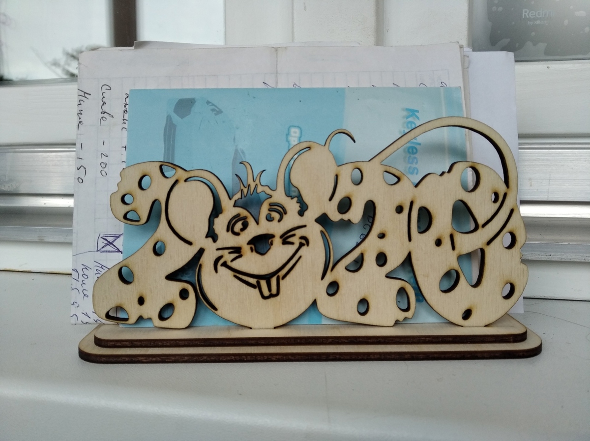 طرح جای دستمال سفره ۲۰۲۰ مناسب برای استفاده در دستگاه های cnc چوب و cnc لیزر - laser cut napkin holder 2020 cdr file
