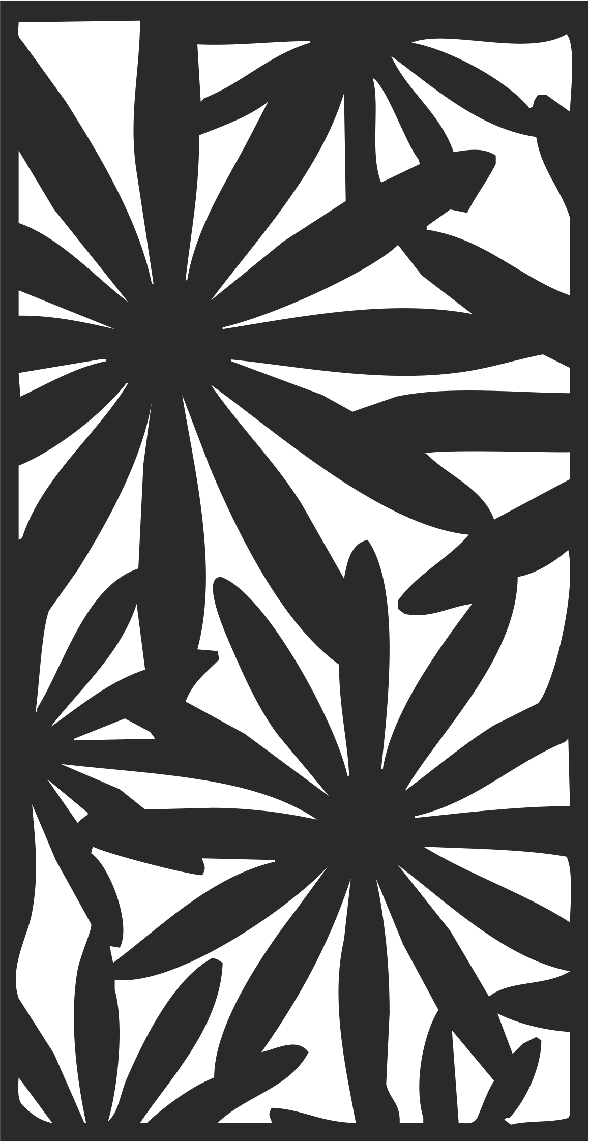 طرح فایل وکتور طرح گل بدون درز مناسب برای استفاده در دستگاه های cnc چوب و cnc لیزر - seamless floral pattern vector cdr file