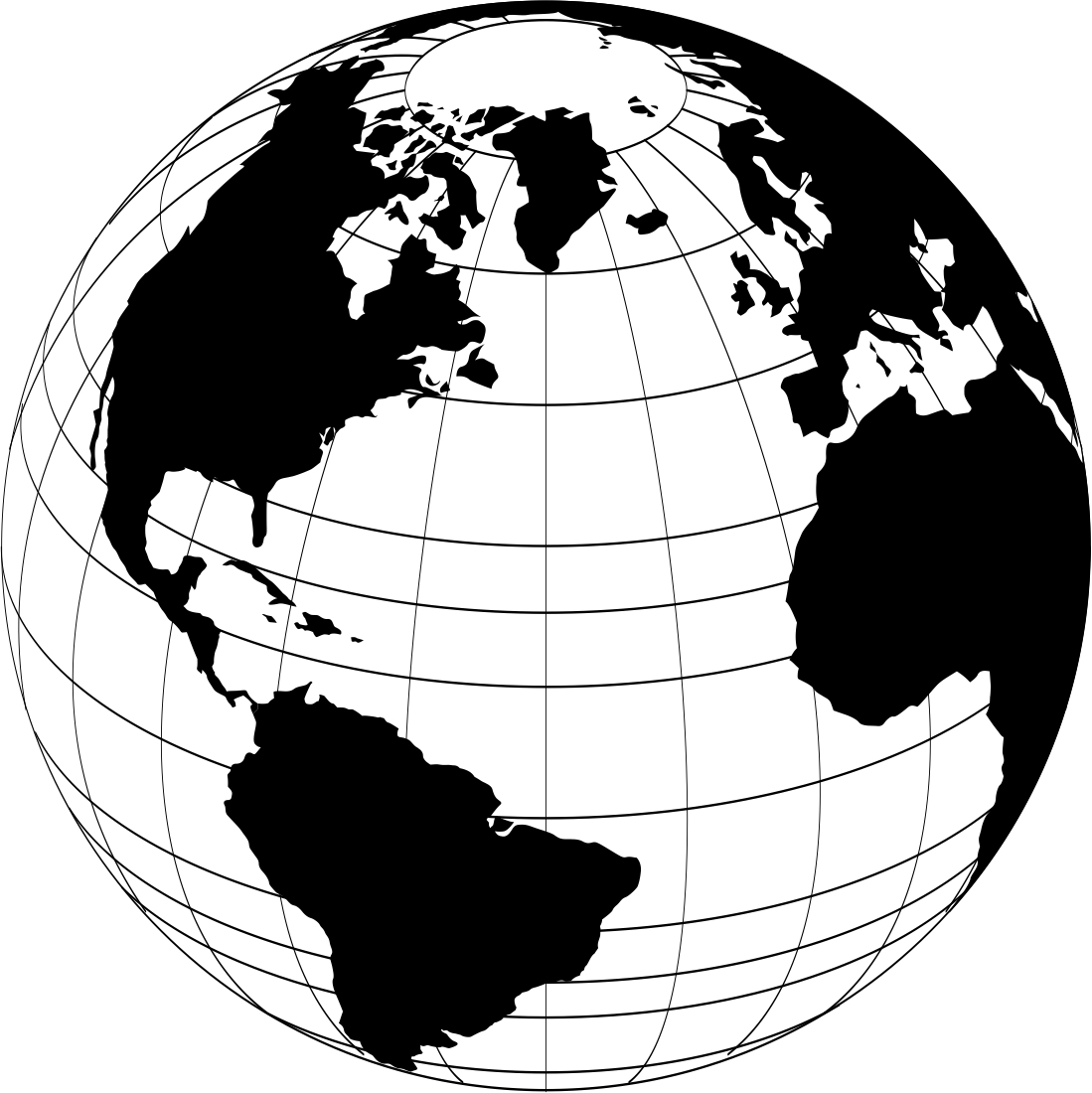 طرح فایل وکتور کره زمین مناسب برای استفاده در دستگاه های cnc چوب و cnc لیزر - world globe vector cdr file