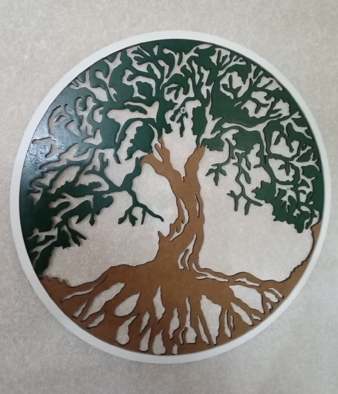 طرح درخت زندگی مناسب برای استفاده در دستگاه های cnc چوب و cnc لیزر - laser cut tree of life wall decor cdr file