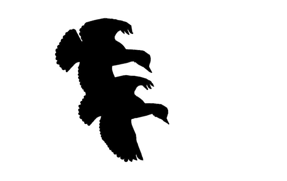 طرح فایل برش پرواز اردک ها مناسب برای استفاده در دستگاه های cnc چوب و cnc لیزر - ducks flying cut dxf file
