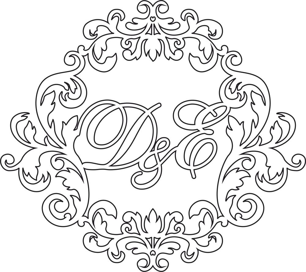 طرح فایل وکتور قاب گلدار قدیمی مناسب برای استفاده در دستگاه های cnc چوب و cnc لیزر - vintage floral frame element vector cdr file