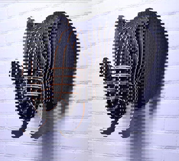 طرح پازل سه بعدی فیل مناسب برای استفاده در دستگاه های cnc چوب و cnc لیزر - elephant 3d puzzle cdr file