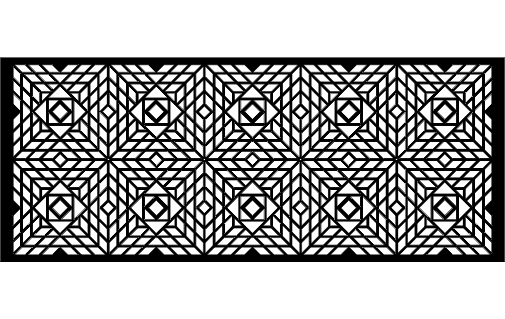 طرح جداکننده پیرامیت مناسب برای استفاده در دستگاه های cnc چوب و cnc لیزر - piramit seperator dxf file