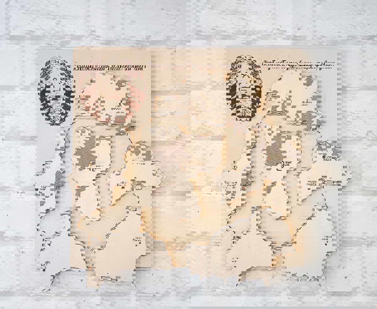 طرح وکتور پازل مناسب برای استفاده در دستگاه های cnc چوب و cnc لیزر - Design and vector for CNC machine