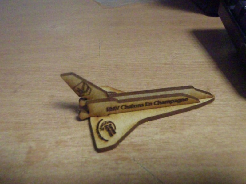 طرح شاتل فضایی مناسب برای استفاده در دستگاه های cnc چوب و cnc لیزر - laser cut space shuttle dxf file