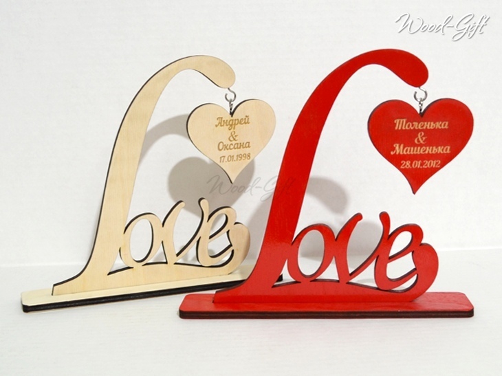 طرح لایه باز استند قلب عاشقانه مناسب برای استفاده در دستگاه های cnc چوب و cnc لیزر - laser cut love heart stand template cdr file
