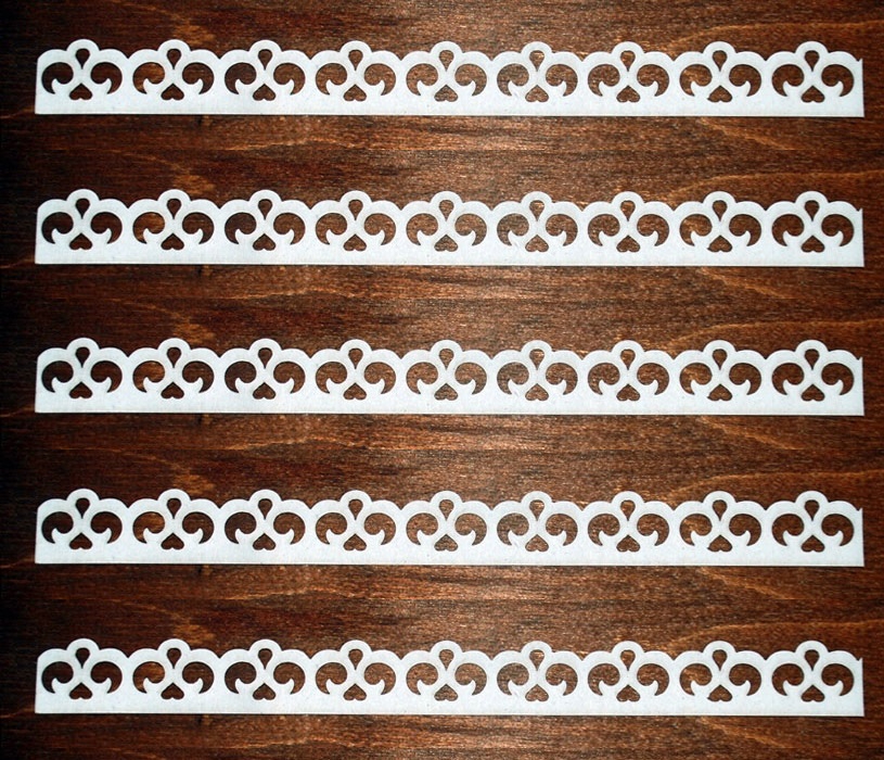 طرح حاشیه چوبی تزئینی مناسب برای استفاده در دستگاه های cnc چوب و cnc لیزر - laser cut decorative wooden border cdr file