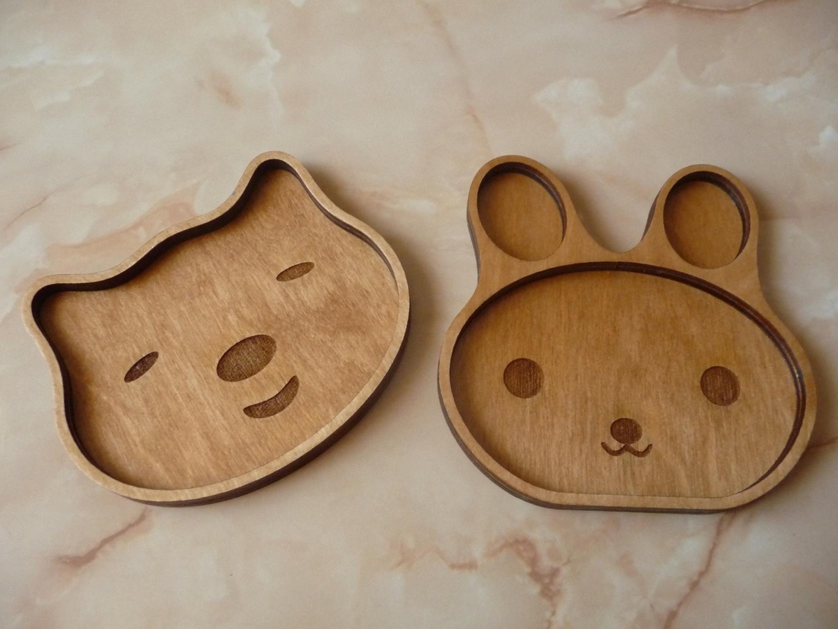 طرح حکاکی لیزری بشقاب کودک مناسب برای استفاده در دستگاه های cnc چوب و cnc لیزر - childrens plates laser engraved cdr file