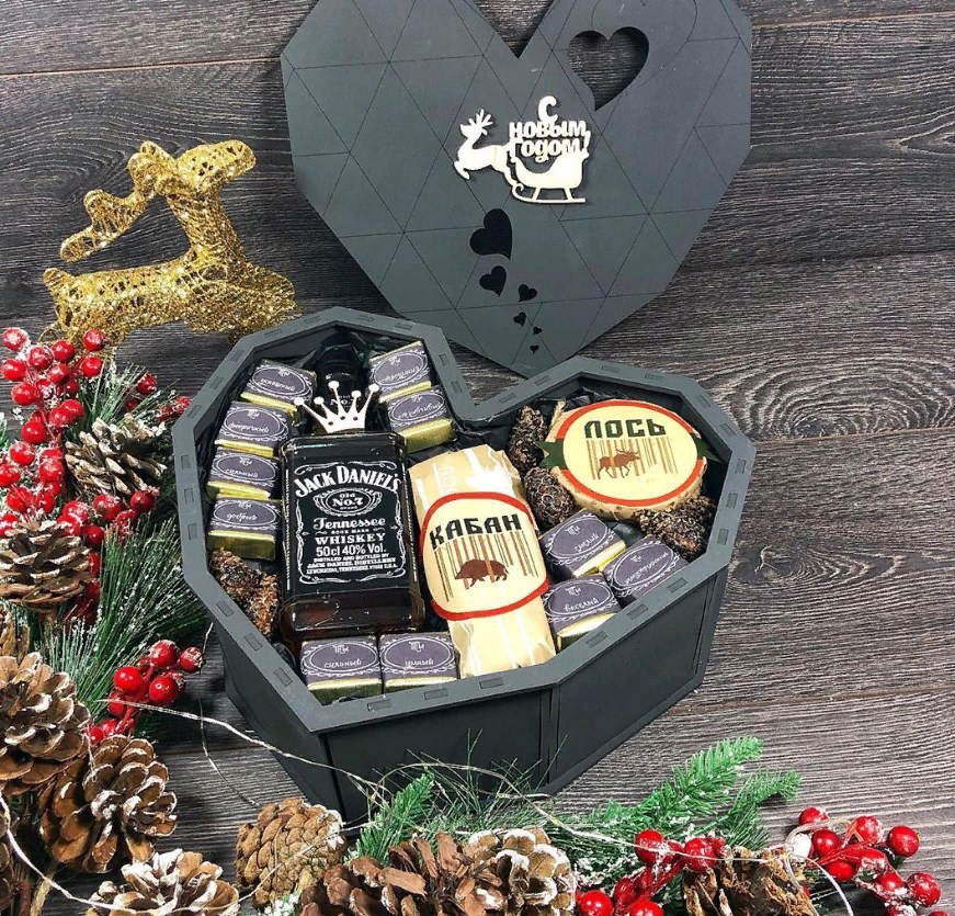 طرح جعبه شیرینی به شکل قلب مناسب برای استفاده در دستگاه های cnc چوب و cnc لیزر - laser cut heart shaped candy box cdr file