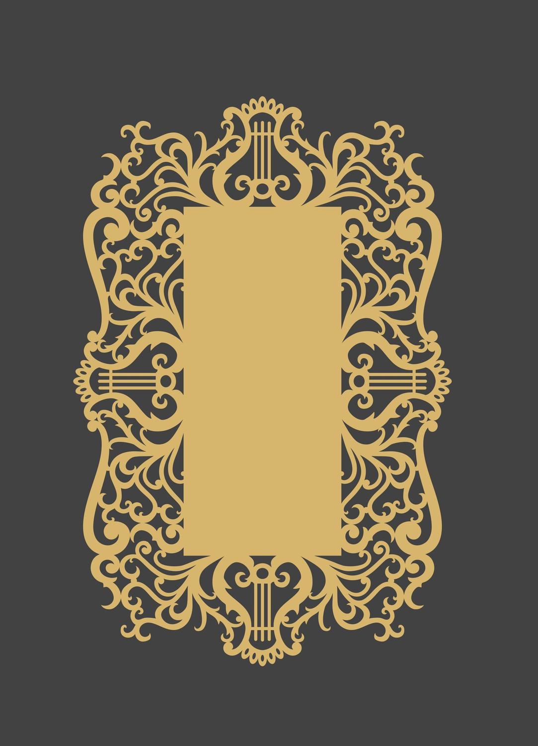 طرح کارت ویزیت فروشگاهی مناسب برای استفاده در دستگاه های cnc چوب و cnc لیزر - decorative holiday card laser cutting template cdr file