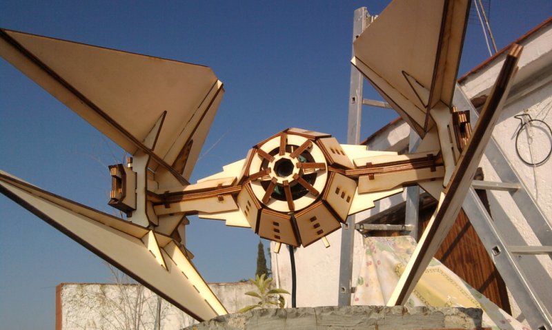 طرح کراوات رهگیر مناسب برای استفاده در دستگاه های cnc چوب و cnc لیزر - laser cut tie interceptor svg file