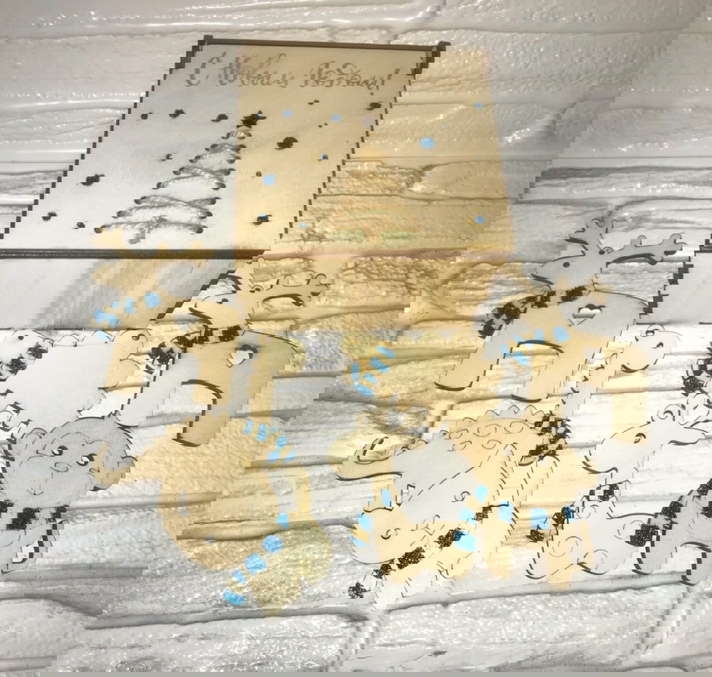 طرح جعبه اسباب بازی چوبی کریسمس مناسب برای استفاده در دستگاه های cnc چوب و cnc لیزر - laser cut wooden christmas toys box cdr file