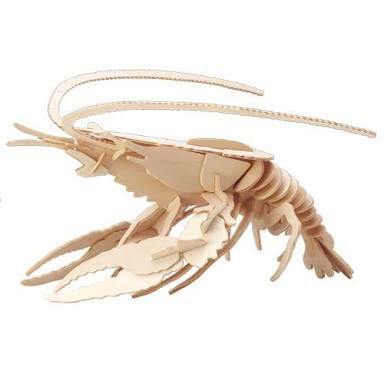 طرح خرچنگ دریایی مناسب برای استفاده در دستگاه های cnc چوب و cnc لیزر - lobster dxf file