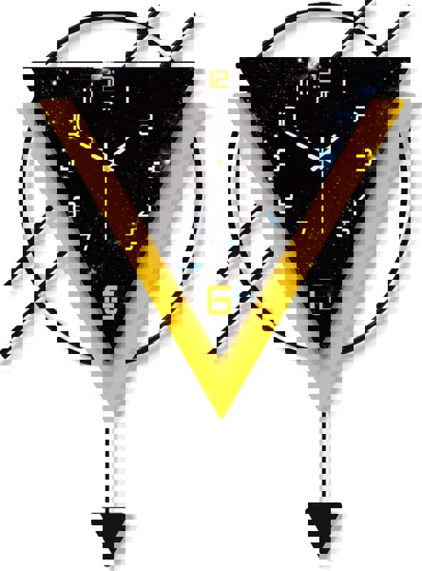 طرح ساعت دیواری مدرن مناسب برای استفاده در دستگاه های cnc چوب و cnc لیزر - laser cut modern decor wall clock