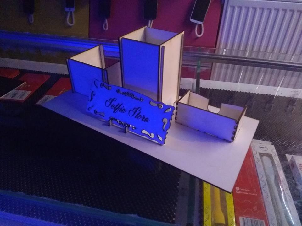 طرح مجموعه kalemlik مناسب برای استفاده در دستگاه های cnc چوب و cnc لیزر - kalemlik set dxf file
