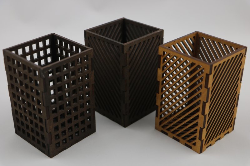 طرح جا شمعی های تزئینی مناسب برای استفاده در دستگاه های cnc چوب و cnc لیزر - laser cut decorative candle holders svg file