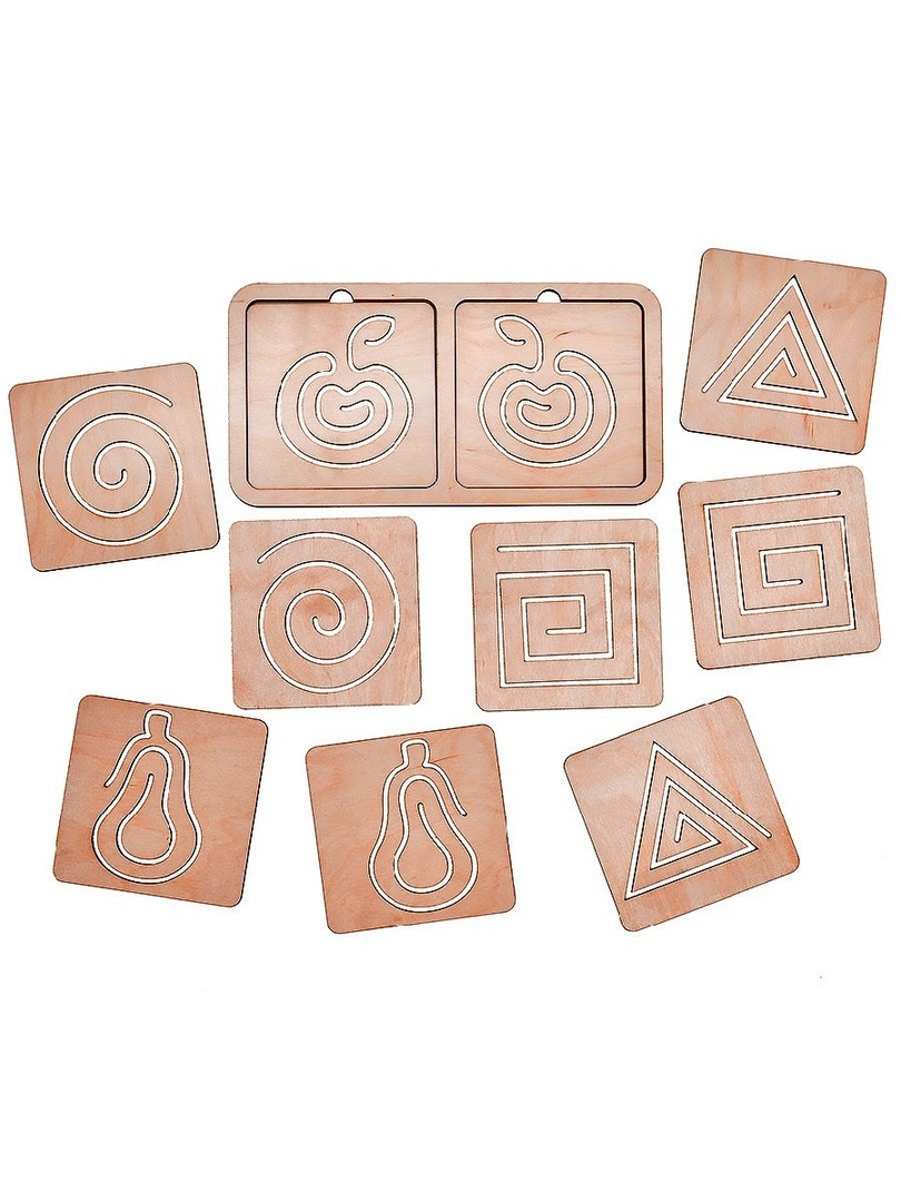 طرح پازل مناسب برای استفاده در دستگاه های cnc چوب و cnc لیزر - laser cut puzzle template cdr file