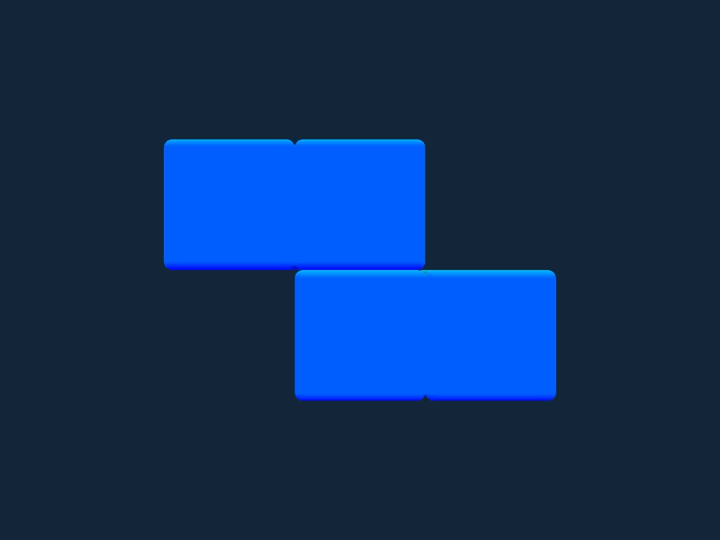 طرح بازی Tetris Block Z مناسب برای استفاده در دستگاه های cnc چوب و cnc لیزر - tetris block z stl file