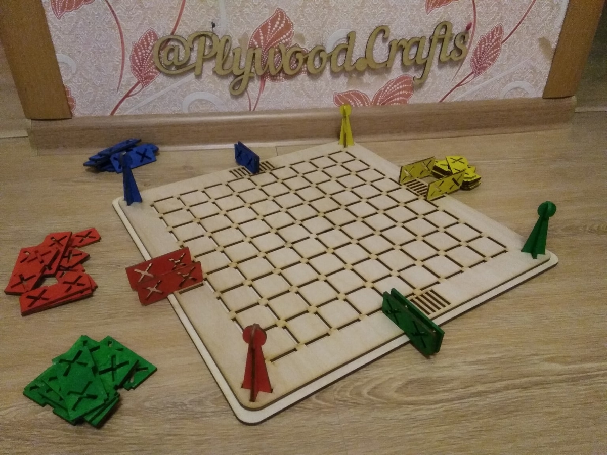 طرح فایل سی دی آر بازی kimitatsu meiro maze مناسب برای استفاده در دستگاه های cnc چوب و cnc لیزر - laser cut kimitatsu meiro maze game cdr file