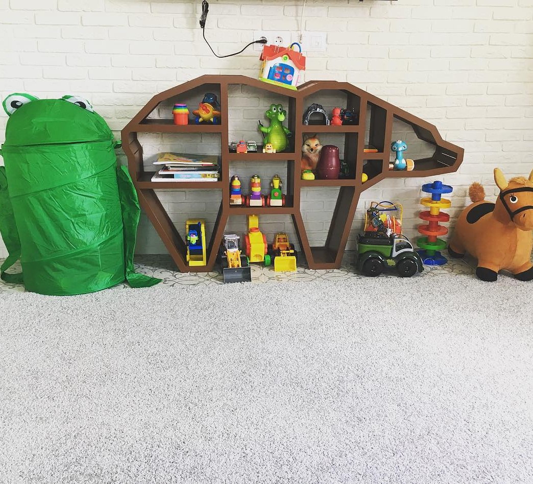 طرح قفسه خرسی 10 میلی‌متری مناسب برای استفاده در دستگاه های cnc چوب و cnc لیزر - laser cut shelf bear 10mm cdr file