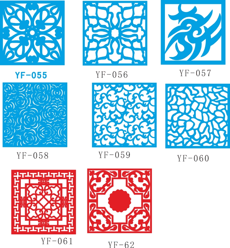 طرح وکتور پنل های تزئینی مناسب برای استفاده در دستگاه های cnc چوب و cnc لیزر - vectors for decorative panels cdr file
