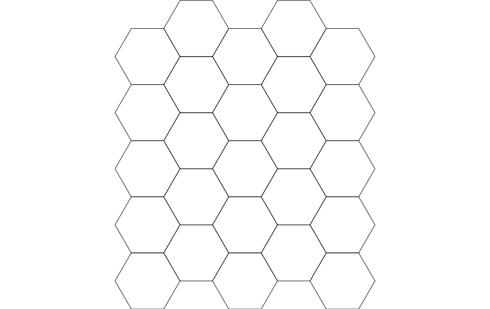 طرح شانه عسل مناسب برای استفاده در دستگاه های cnc چوب و cnc لیزر - honey comb dxf file