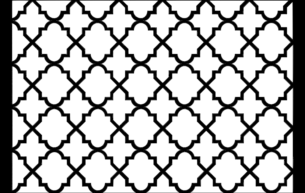 طرح ترکی مناسب برای استفاده در دستگاه های cnc چوب و cnc لیزر - turkish pattern dxf file