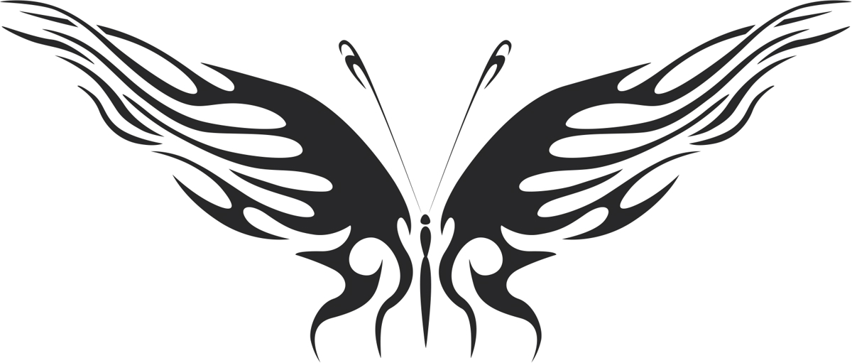 طرح وکتور پروانه مناسب برای استفاده در دستگاه های cnc چوب و cnc لیزر - butterfly vector cdr file