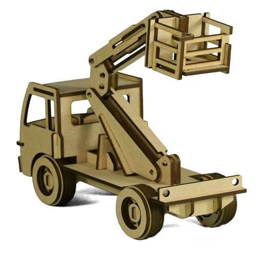 طرح ماشین چری چیپر ۴ با قطر ۷۵ میلی‌متر مناسب برای استفاده در دستگاه های cnc چوب و cnc لیزر - cherry picker 4 75mm dxf file