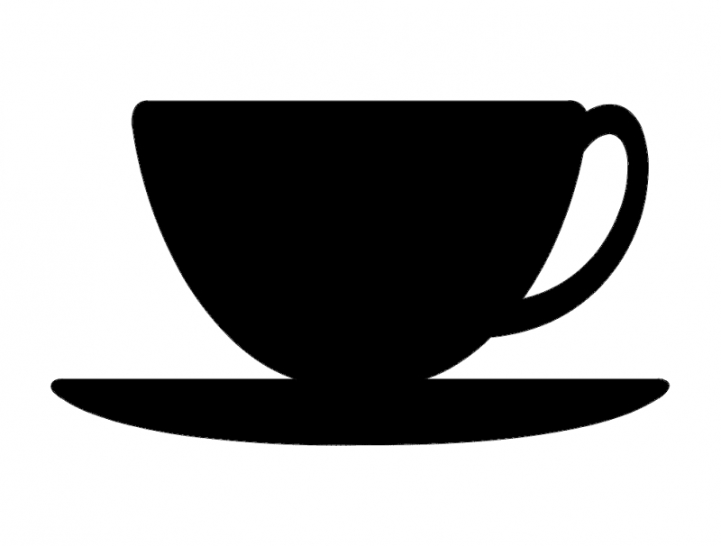 طرح فنجان چای طرح تازه مناسب برای استفاده در دستگاه های cnc چوب و cnc لیزر - taza de te tea cup dxf file