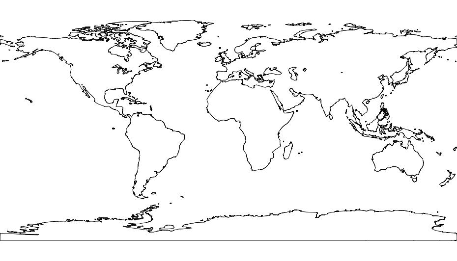 طرح نقشه جهان مناسب برای استفاده در دستگاه های cnc چوب و cnc لیزر - world map dxf file