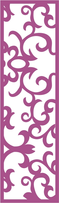 طرح پنل وکتور بدون درز شماره ۲۳۹ مناسب برای استفاده در دستگاه های cnc چوب و cnc لیزر - laser cut vector panel seamless 239 cdr file