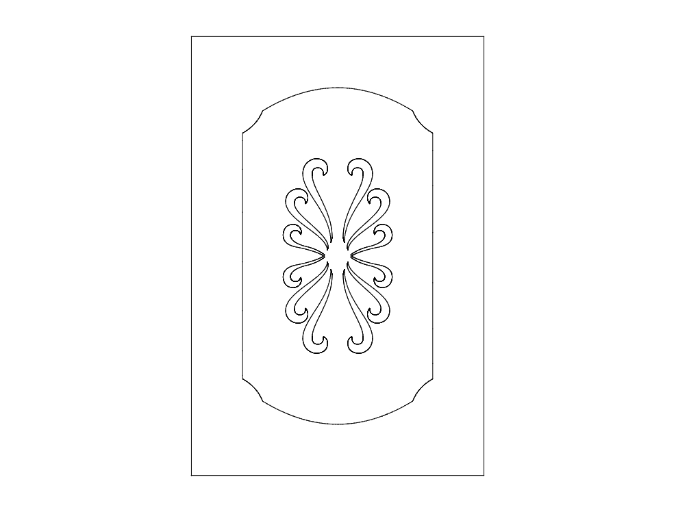 طرح جداکننده اتاق مناسب برای استفاده در دستگاه های cnc چوب و cnc لیزر - pattern room divider dxf file