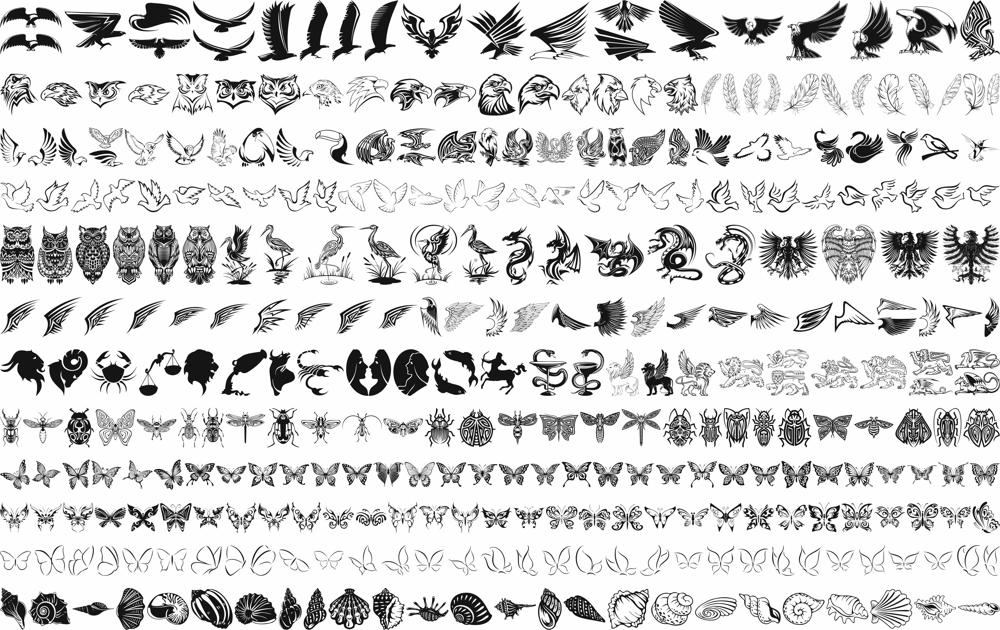 طرح مجموعه وکتور نقاشی پرنده مناسب برای استفاده در دستگاه های cnc چوب و cnc لیزر - bird drawing vector set cdr file