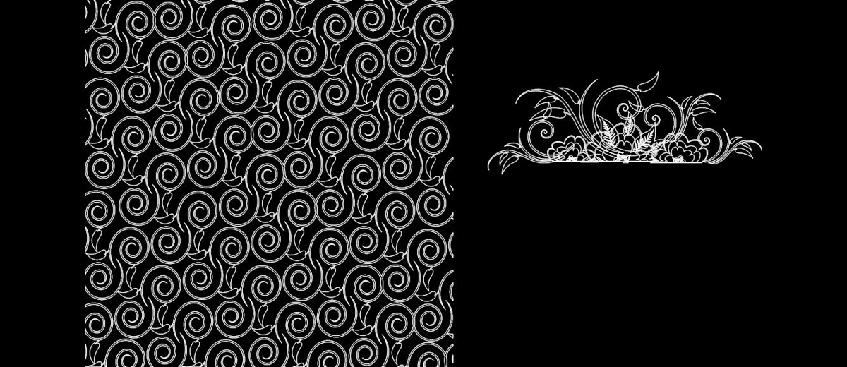 طرح 0070 مناسب برای استفاده در دستگاه های cnc چوب و cnc لیزر - design 0070 dxf file