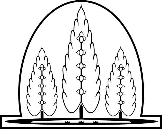 طرح فایل eps و eps طرح درخت شماره ۱۰ مناسب برای استفاده در دستگاه های cnc چوب و cnc لیزر - trees 10 eps file