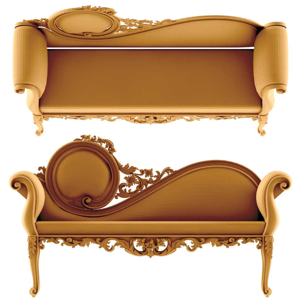 طرح مدل سه بعدی مبلمان راحتی با فرمت stl، مناسب برای استفاده در دستگاه های cnc چوب و cnc لیزر - 3d stl model sofa furniture stl file